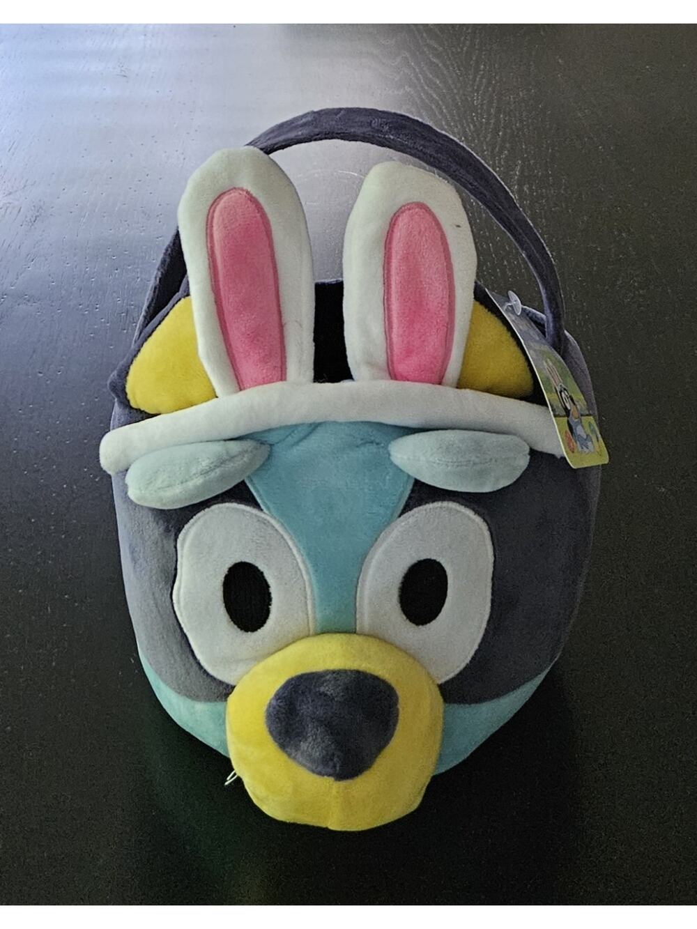 Bluey Plush Basket for Fun , Birthday, Party, Games🐾🌼